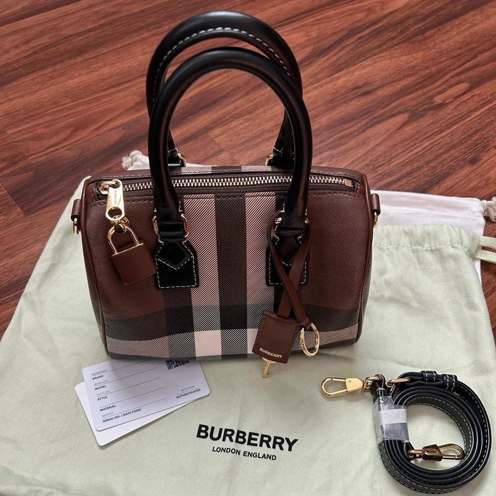 Burberry mini bowling bag - Picture 3 of 14